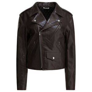 Auralee Men "Riders" Leather Jacket